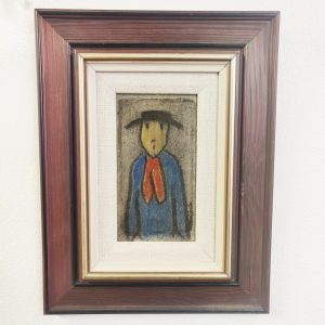 Nikolai Lehto – Hattupäinen mies – öljytyö.